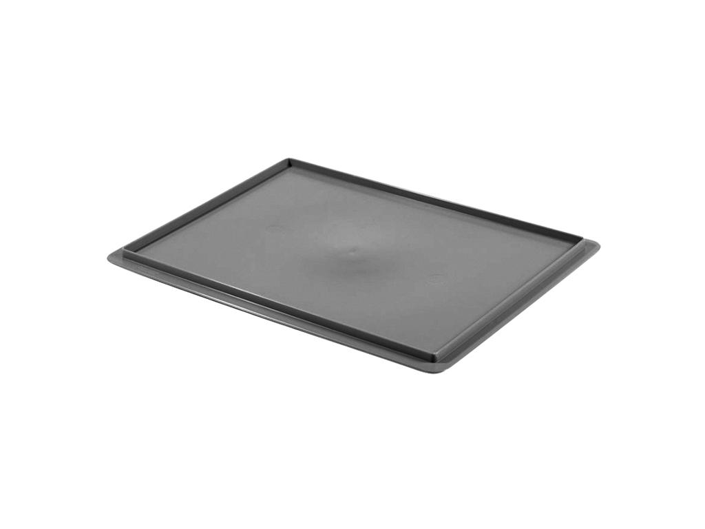 Lid for dough tray 400x300 mm, gray