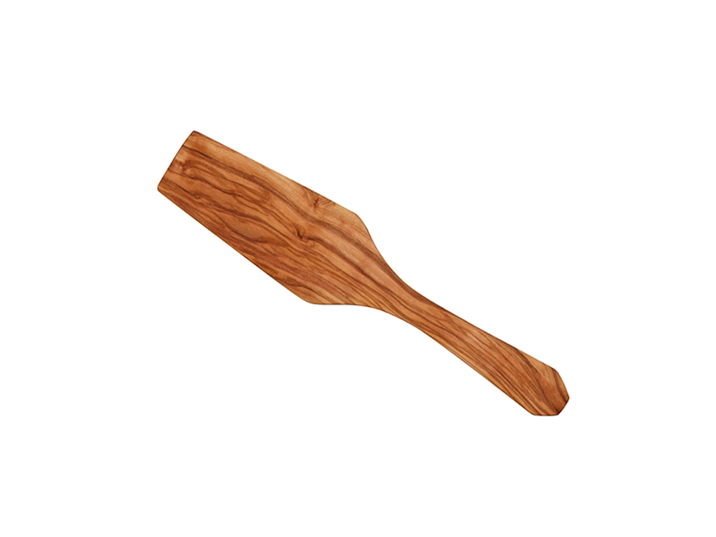Cake spatula 25 cm olive wood