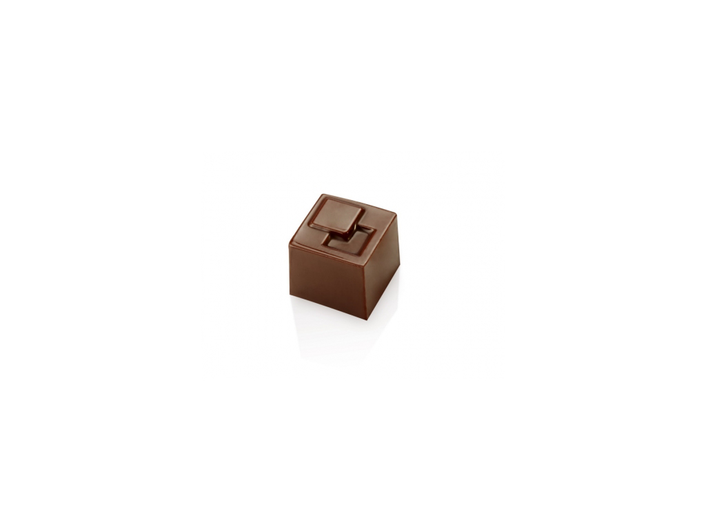 Chocolate mold 21 pcs 10 g. 22x22x20 mm