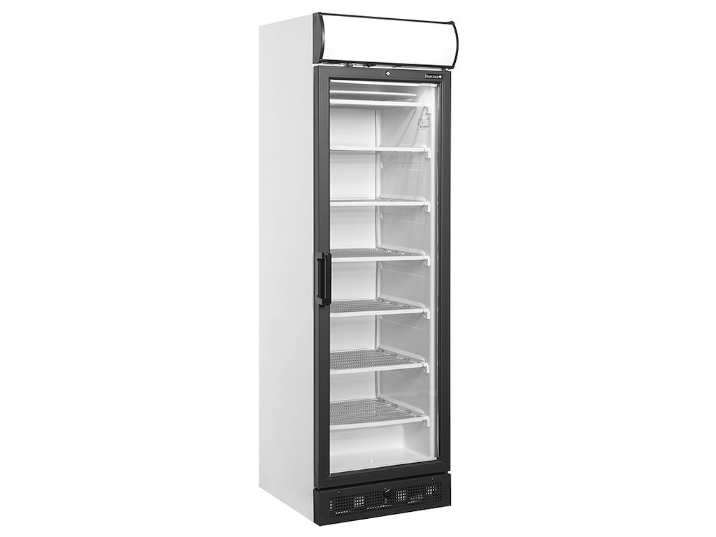 Display freezer cabinet 270 ltr. White w/light top