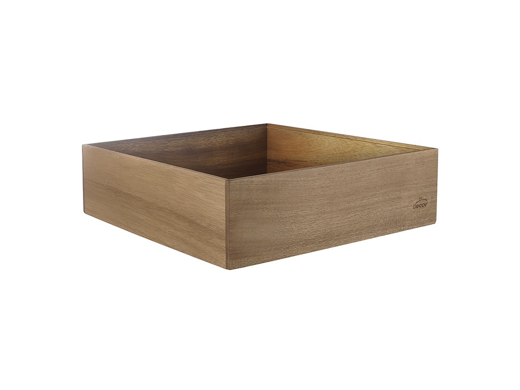 Buffet box Melamine Wood look 1/2GN 8.5cm