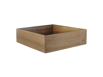Buffet box Melamine Wood look 1/2GN 8.5cm
