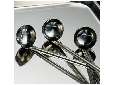 Scoop stainless steel 4.5 cm 0.020 L.