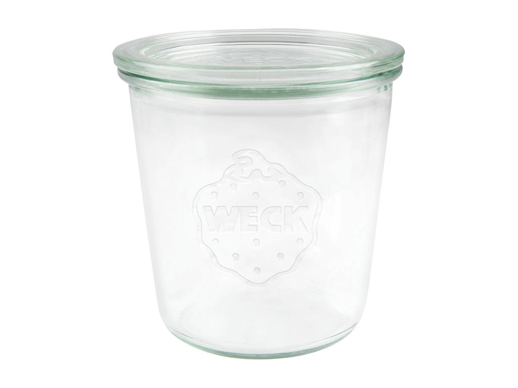 Weck Preserving Jar w. lid high 580 ml