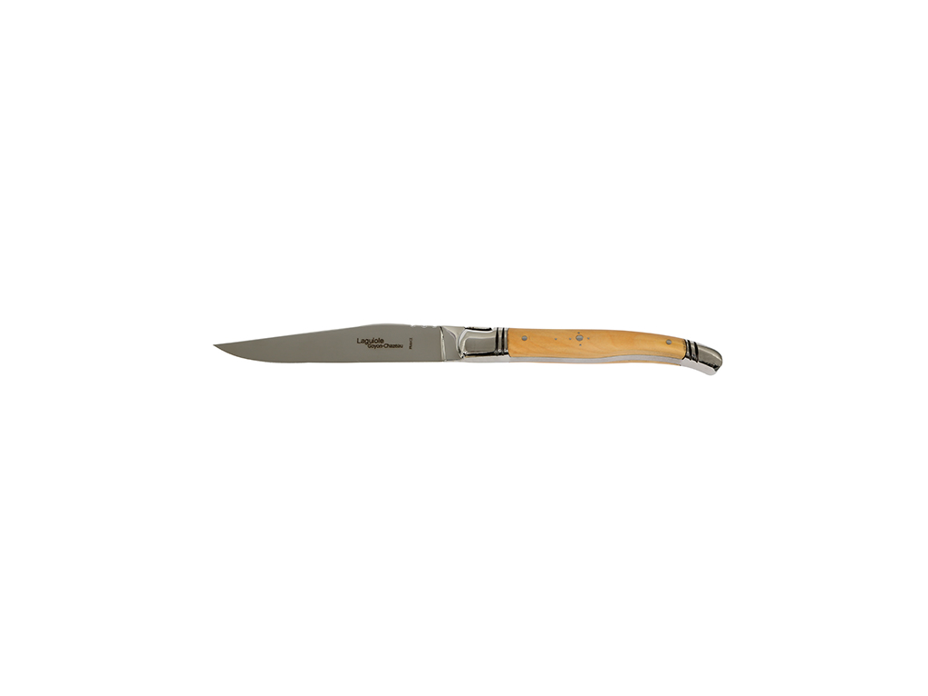 Steak knife, Laguiole Avantage, Handle of boxwood