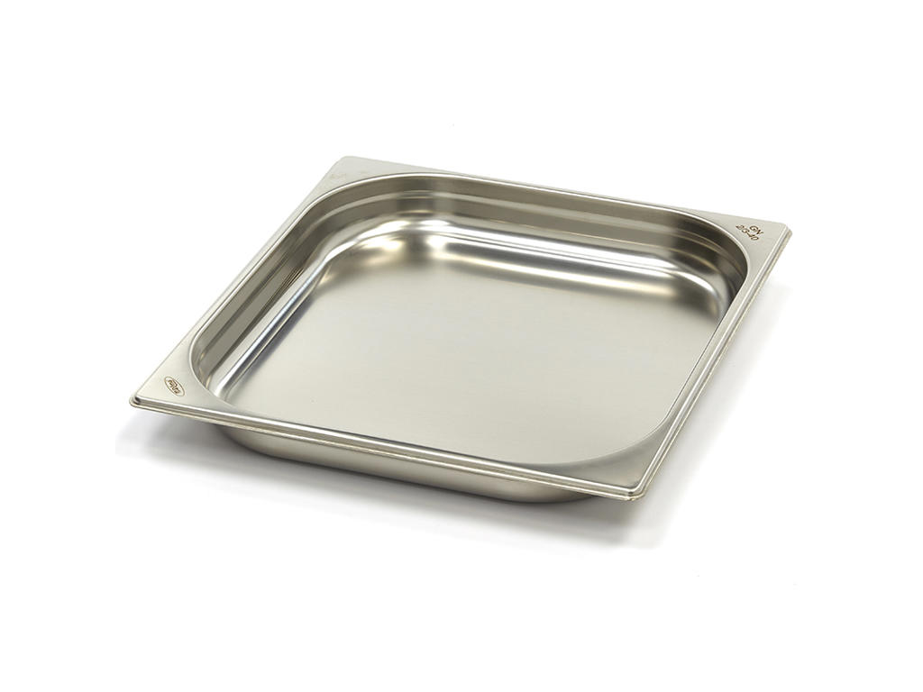Maxima Canteen Container 2 / 3GN in Stainless Steel | 40mm | 325x354mm