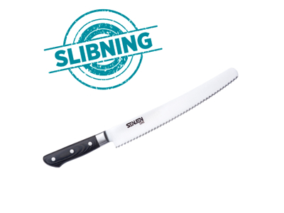 Hand knife sharpened wave knife