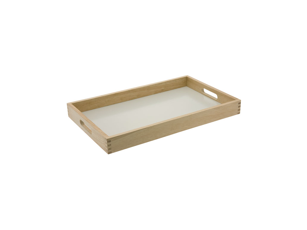 Serving tray matte par-wood 49x30x5 Cm