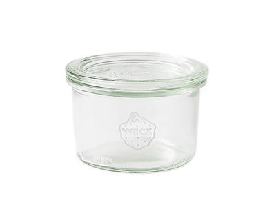 Weck Preserving Jar w. lid low 200 ml