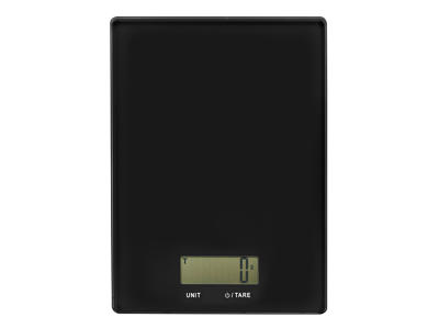 Kitchen Scale Electronic 5 kg Black Glass