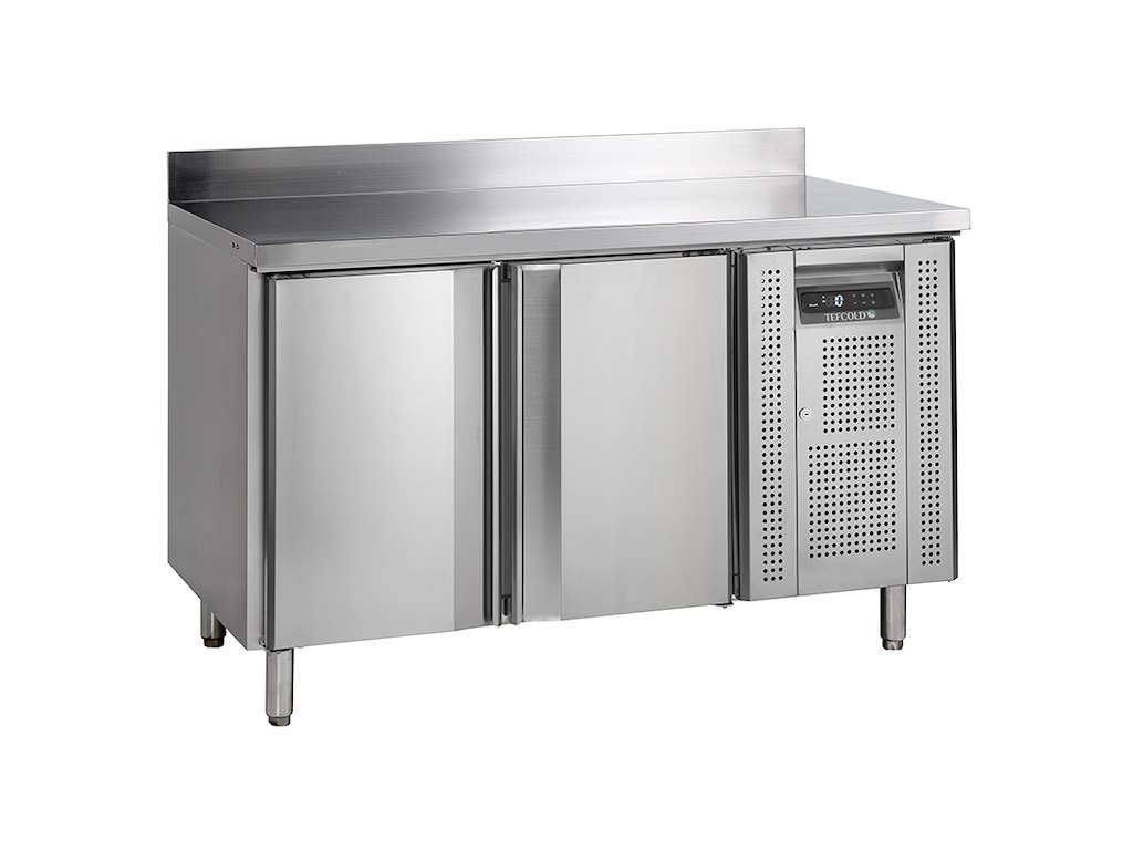 Freezer display 2 doors w/back edge GN1/1