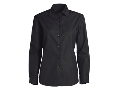 Shirt, black long sleeve Woman M