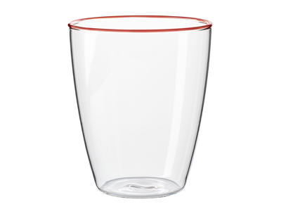 Glass 29 cl Life in Colour Red edge