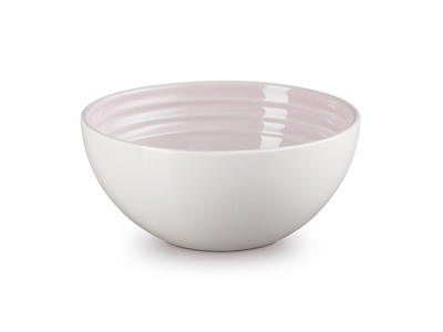 Bowl with Ceramic Shell - Pink, 12cm - 0.33ltr