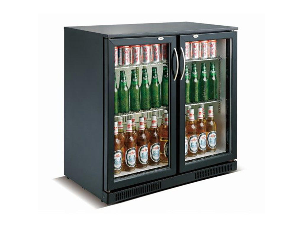 Backbar with 2 doors
