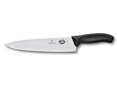 Chef's knife, 25 cm, Victorinox Fibrox, with air blade