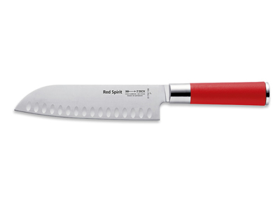Santoku knife, 18 cm, F. Dick Red Spirit, with air blade