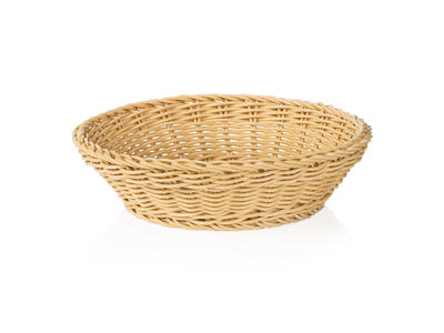 Bread basket Light Beige Ø29 cm H7 cm Weaver P
