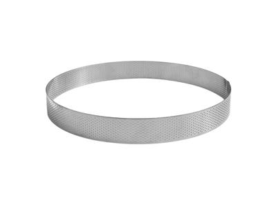 Baking ring perforated Ø 8 cm H 3.5 cm Gobel