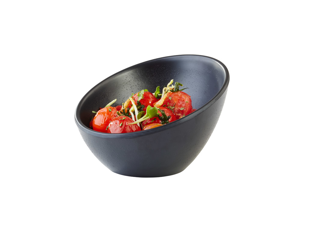 Melamin Skål, sort, 12,50 cm