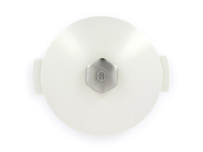Lid for pot Ø28 cm Satin White Revolution 2