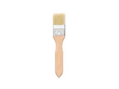 Flat brush t. grill beech