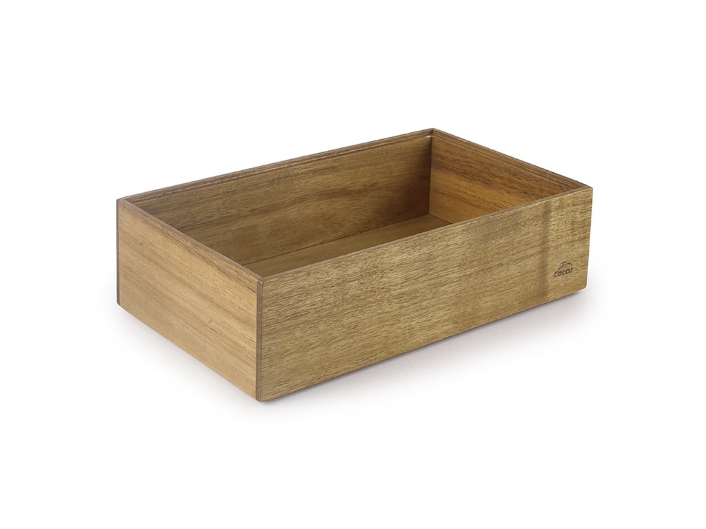 Buffet box Melamine Wood look 2/4GN 8.5cm