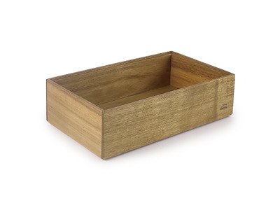 Buffet box Melamine Wood look 2/4GN 8.5cm