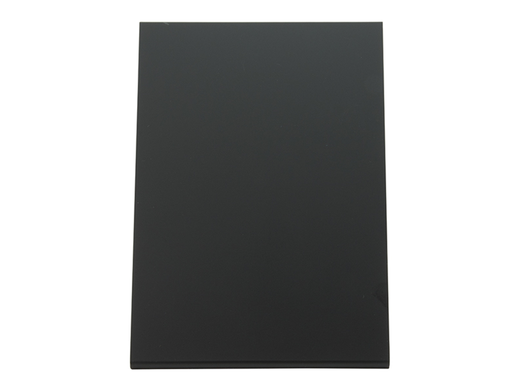 Table board L-shaped 21.5x15x8.5 cm black