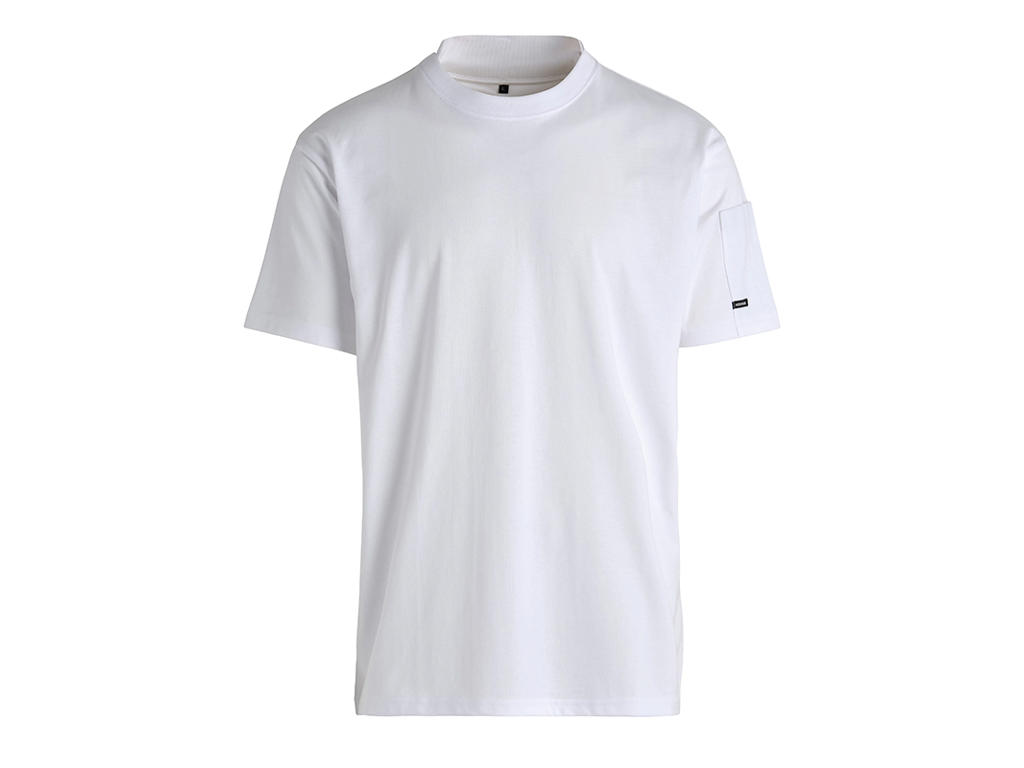 T-Shirt Chefs w/pencil pocket White