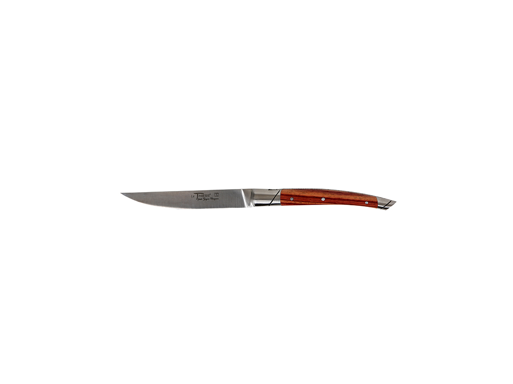 Steak knife, Le Thiers Prestige, Handle of rosewood Rose wood