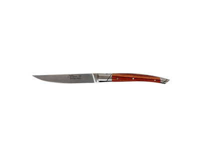 Steak knife, Le Thiers Prestige, Handle of rosewood Rose wood