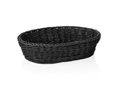 Bread Basket Black 28x16x8 cm Weaver Pro