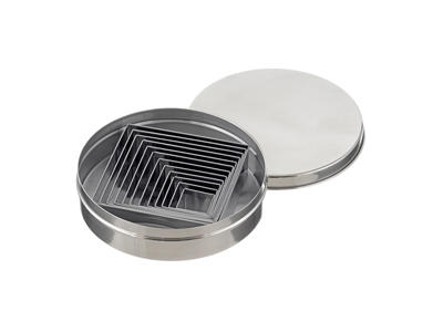 Cookie cutter set square RF 9 pcs 25-82 mm