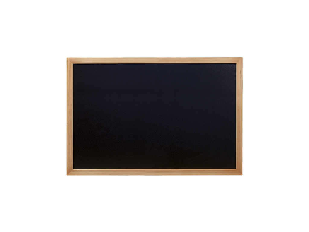 Board 60x80 cm teak lacquered wood frame