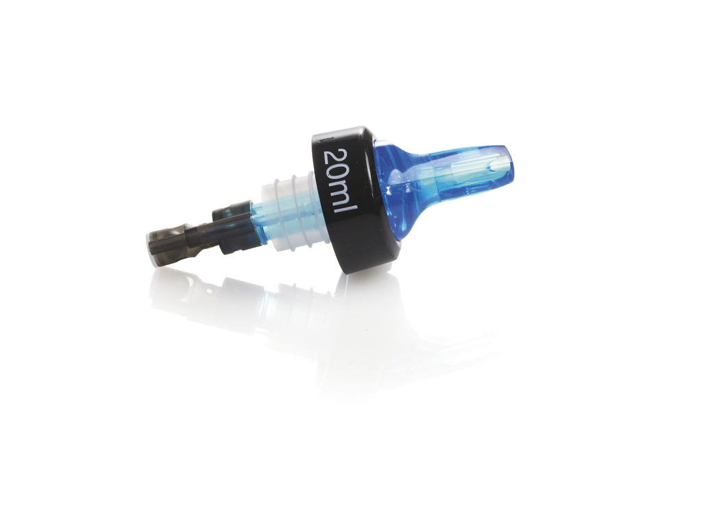 Pouring plug 2 cl. blue