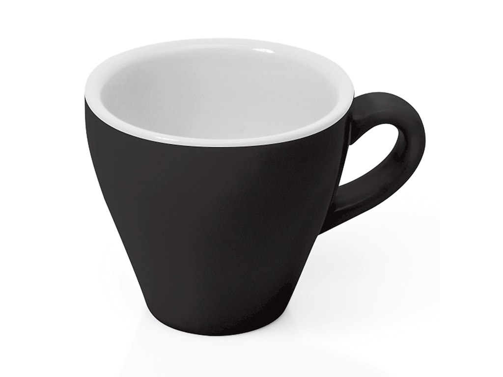 Cup Espresso 90 ml Ø6.5 cm Black/White