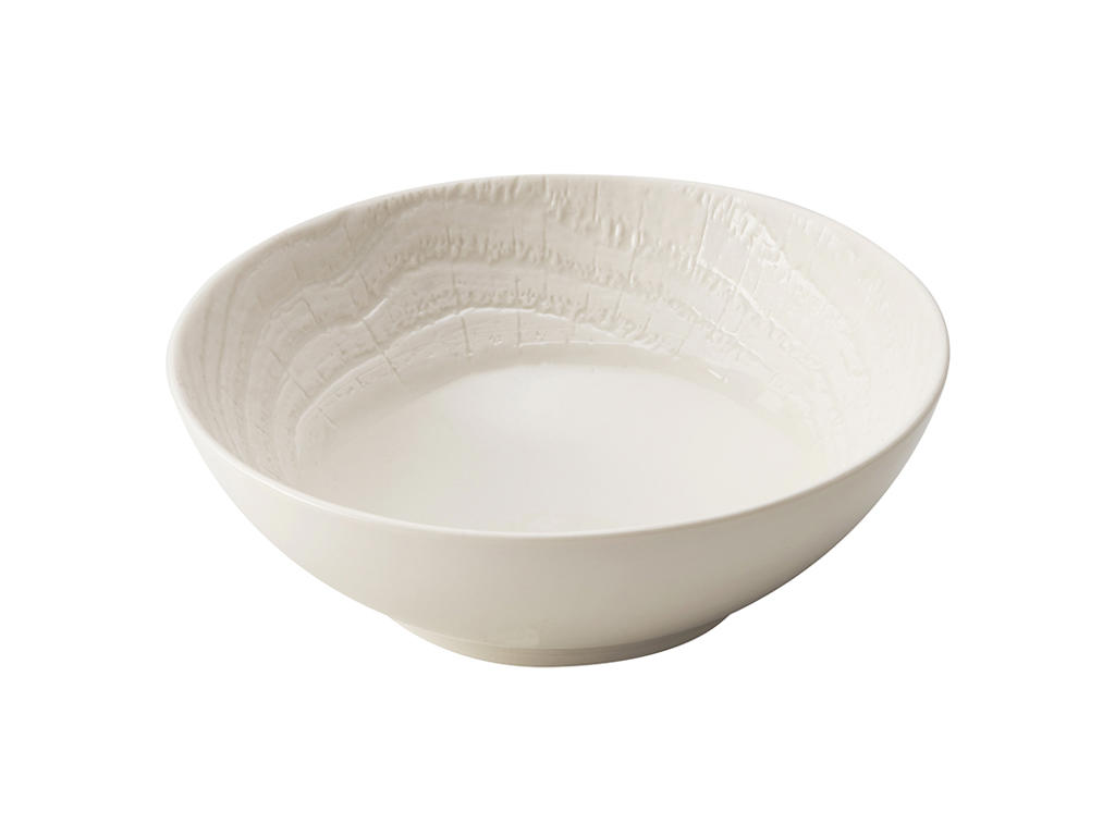 Plate deep 19 cm Ivory Arborescen