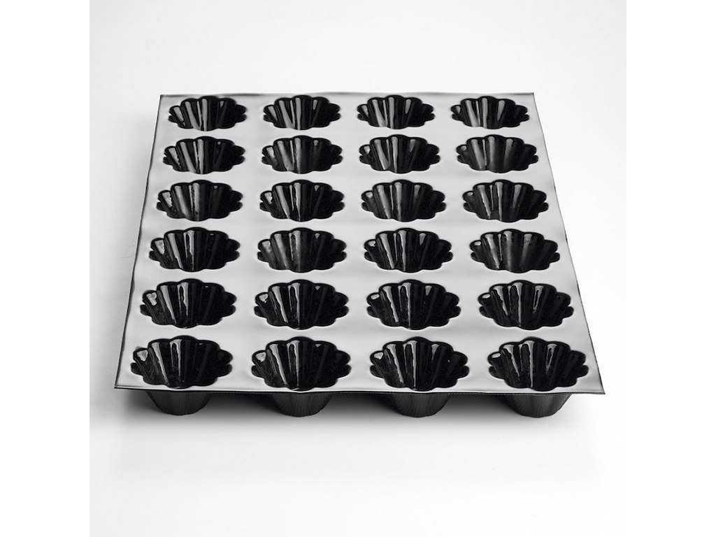 Baking mold 600x400mm 100ml 24 pcs. Brioche