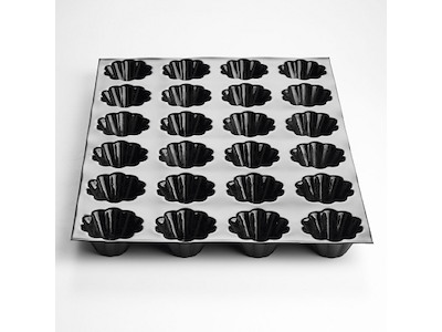 Baking mold 600x400mm 100ml 24 pcs. Brioche