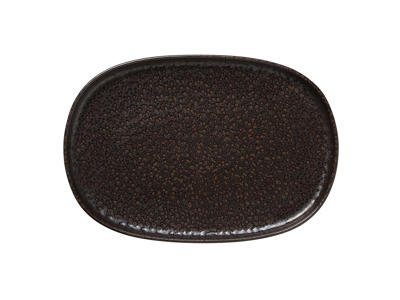 Dish - Stoneware - Brown - 330x230x30mm - Dishwasher Safe - Stackable