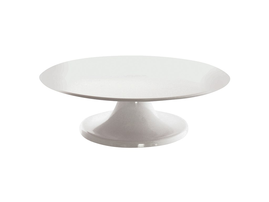 Cake Stand - Rotatable - White - Ø32cm - 865g