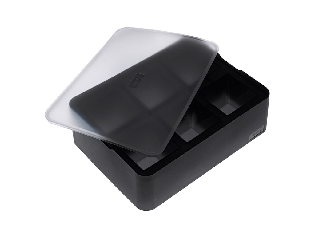 Isterningbakke 6 stk firkant 5x5 cm 