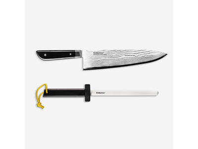 Chef's knife 24cm with honing steel Endeavour