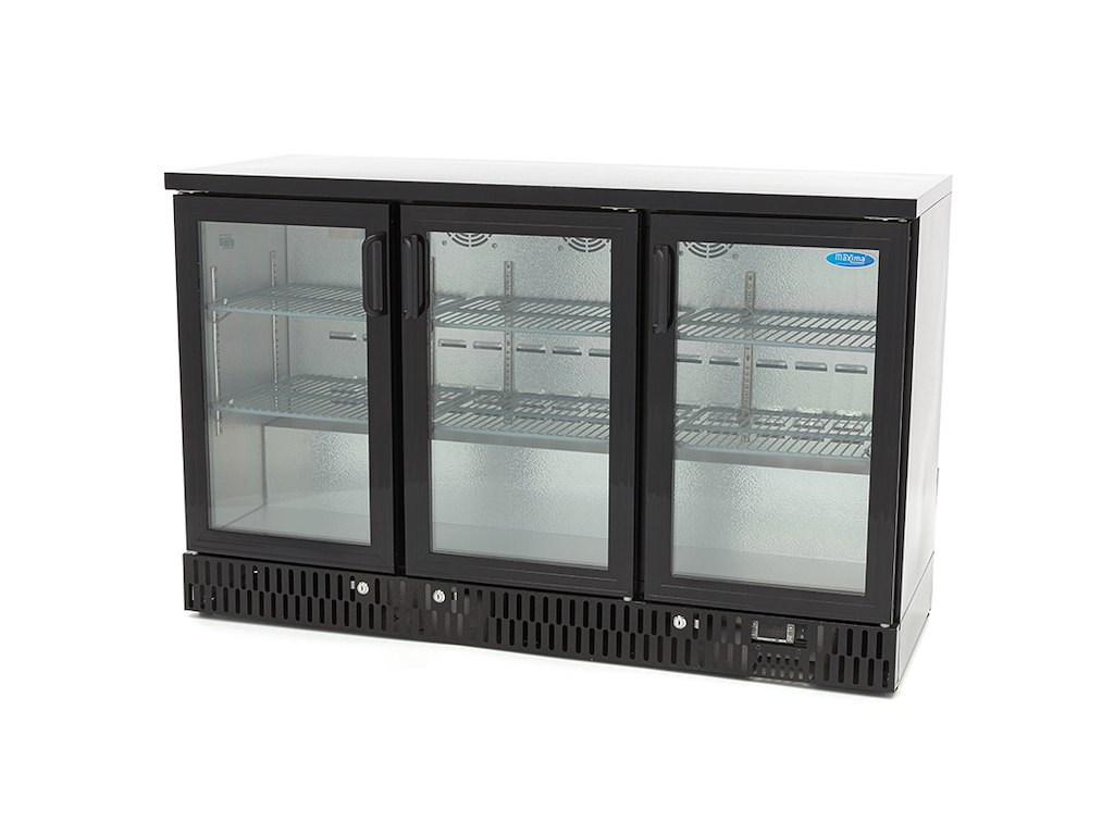 Back Bar with Black 3 Doors 0-12°C - 120000g