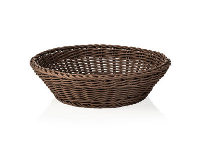 Bread Basket Brown Ø29 cm H7 cm Weaver Pro