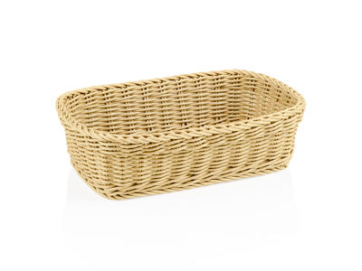 Bread Basket Light Beige 31x21x9 cm Weaver Pro