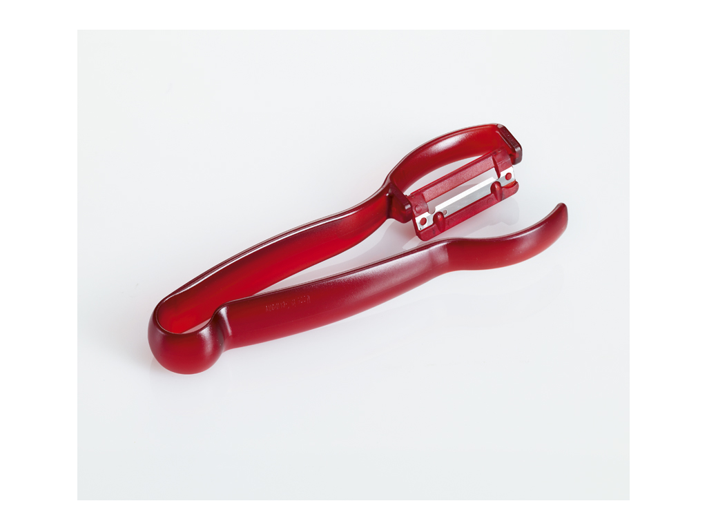Asparagus peeler Red for right and left