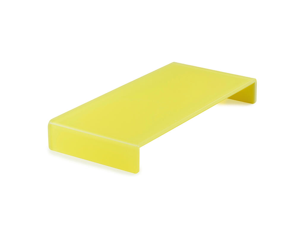 Tray Stackable 39.5x19.5 cm Yellow Mealplak
