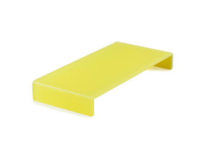 Tray Stackable 39.5x19.5 cm Yellow Mealplak